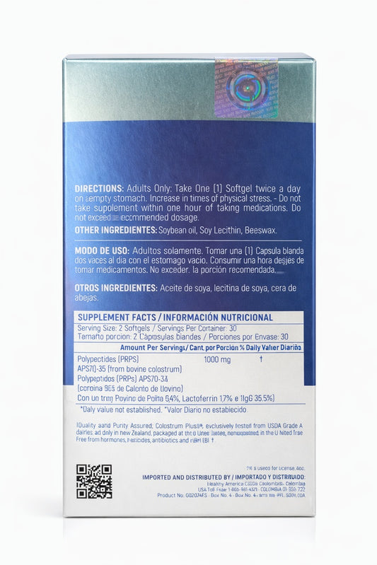 Colostrum Complete 1000Mg PRPS