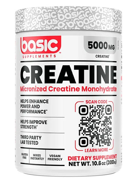 Creatina Basic 60 Servicios Sin sabor