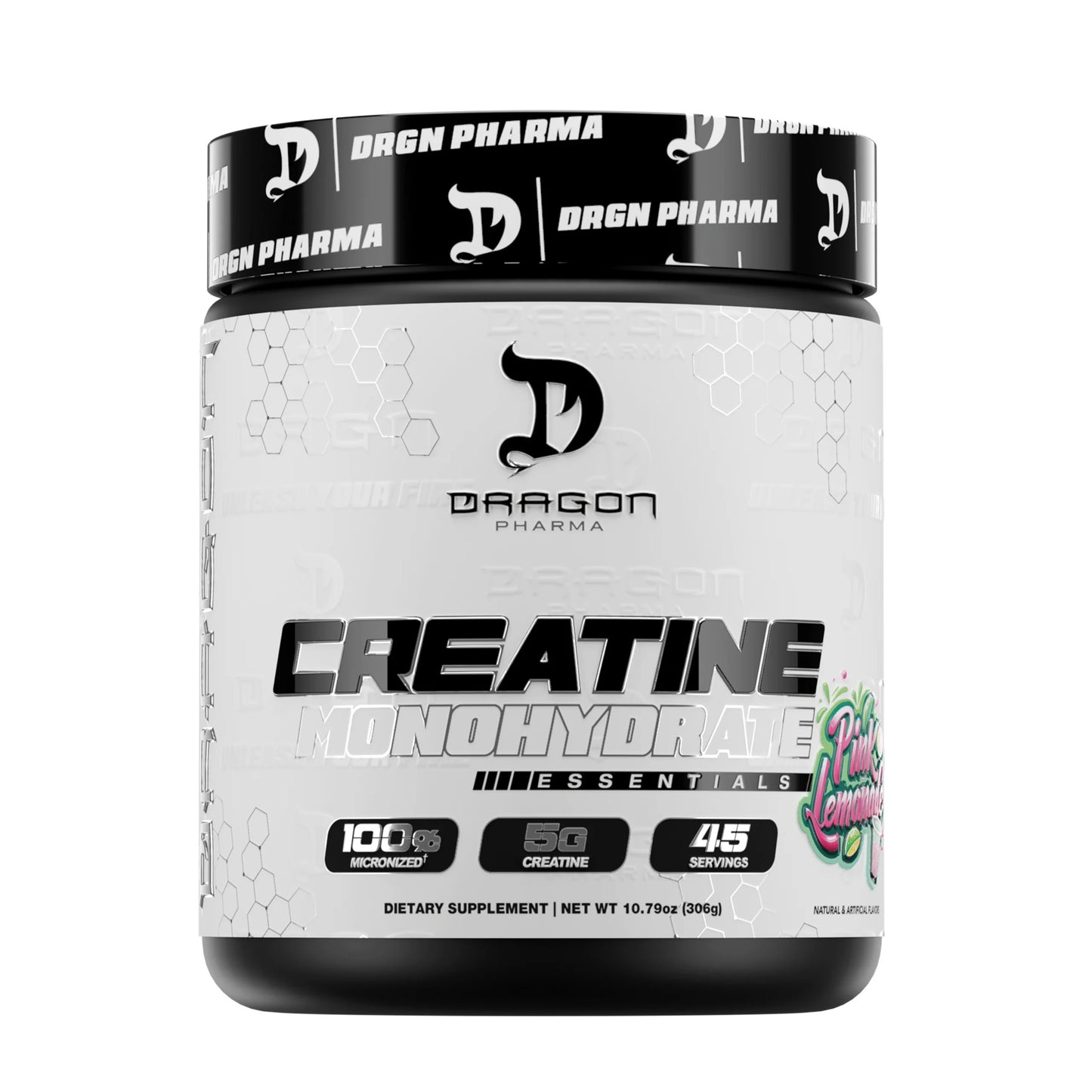 Creatina Monohidratada Essentials Pink Lemonade 45 Servicios