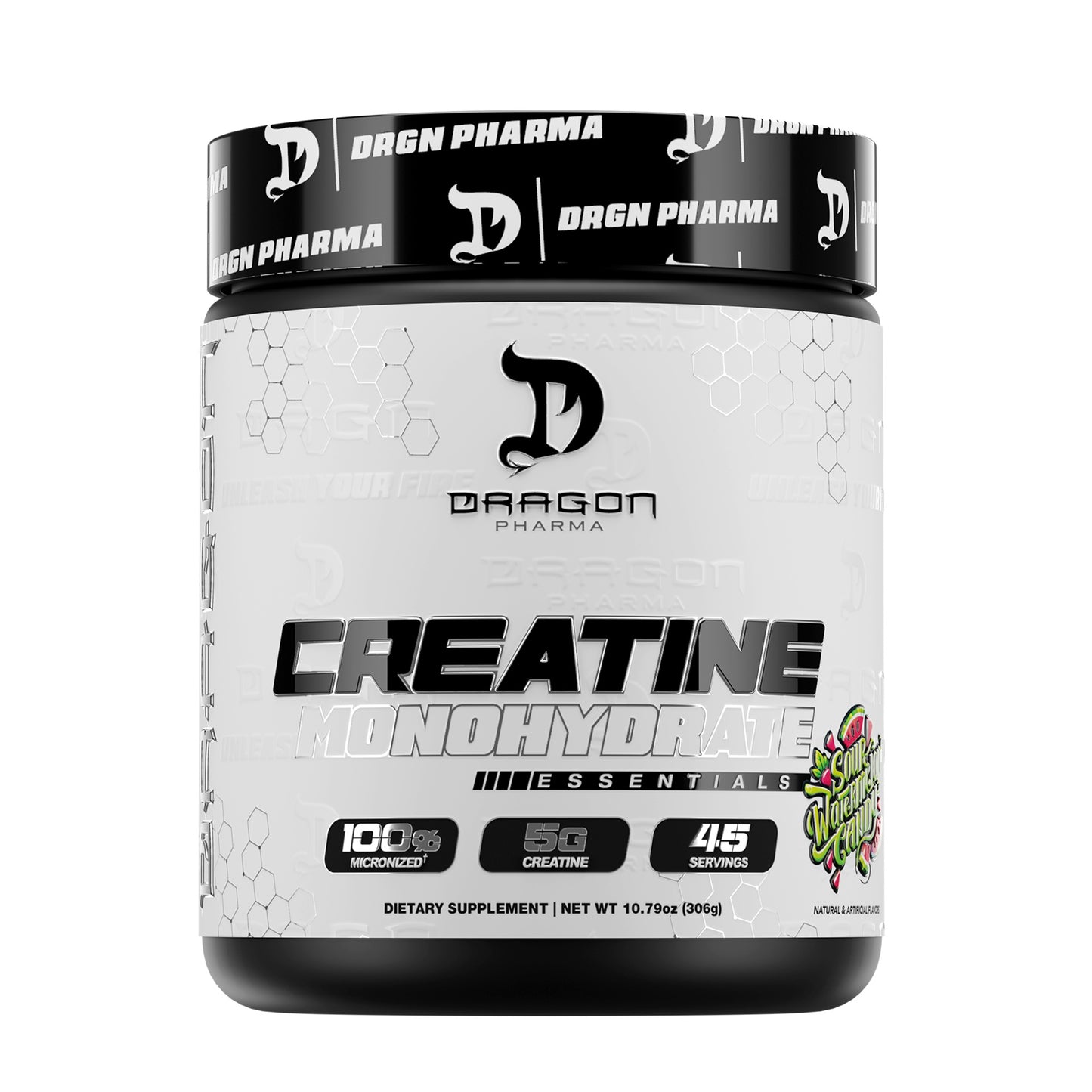 Creatina Monohidrato Essentials Sour Watermelon Candy 45 Servicios