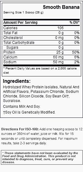 ISO100 1.43Lb Dunkin Glazed Donut
