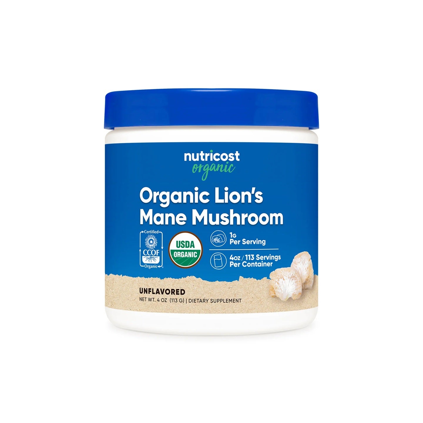 Organic Lion's Mane Mushroom 113 Services