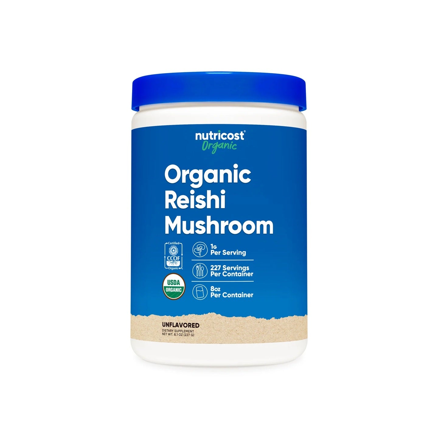Organic Reishi Mushroom 227 Servings