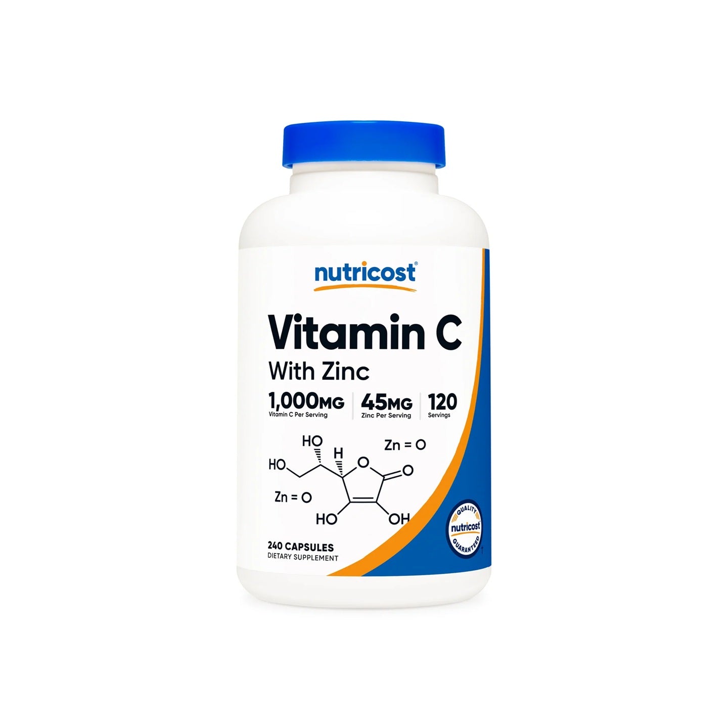 Vitamina C With Zinc Nutricost
