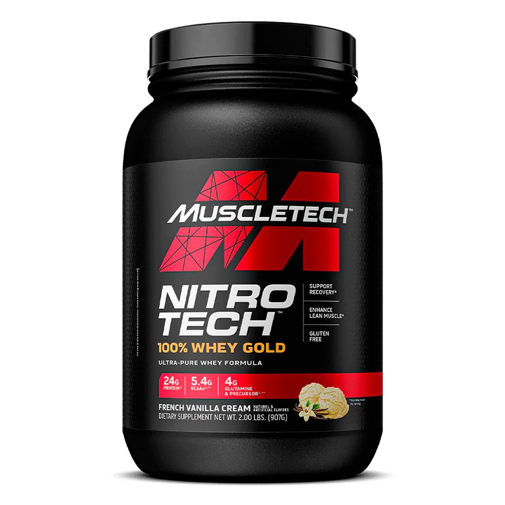 Nitro Tech 100% Whey Gold 2Lb French Vanilla Cream