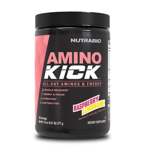 Amino Kick Raspberry Lemonade 30 Servicios