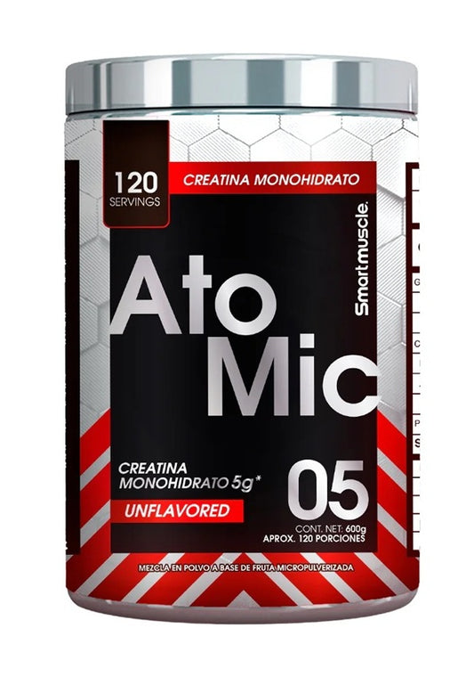 Atomic Creatina Monohidratada 120 Servicios