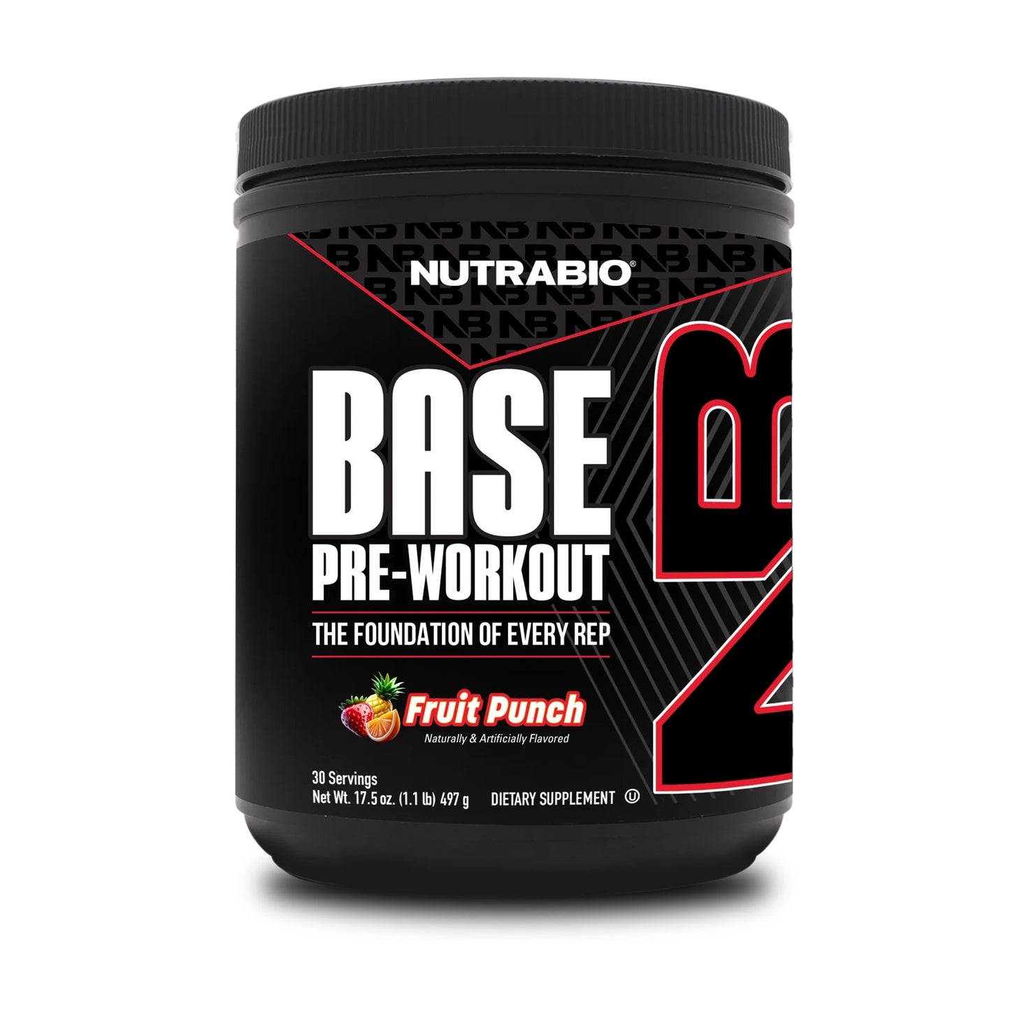 Base Preworkout Fruit Punch 30 Servicios
