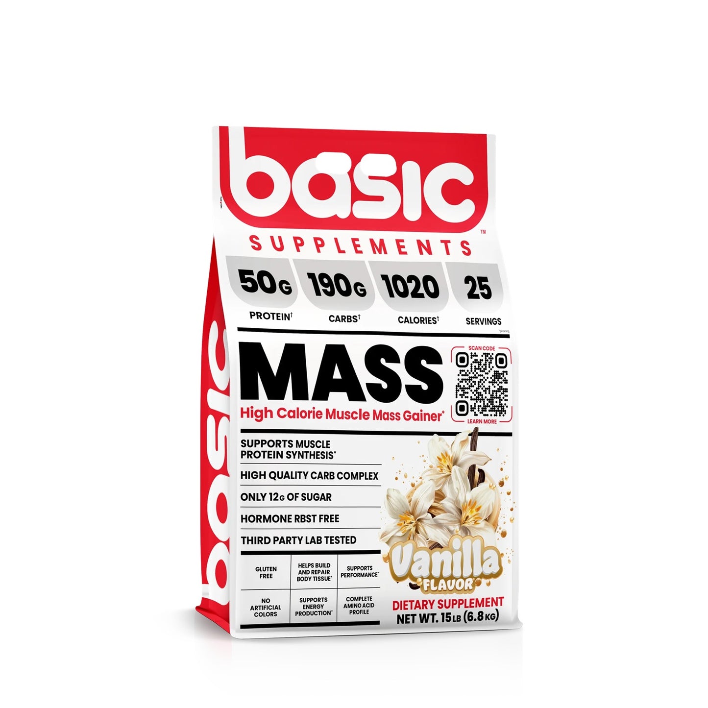 Basic Mass Vainilla 15Lb