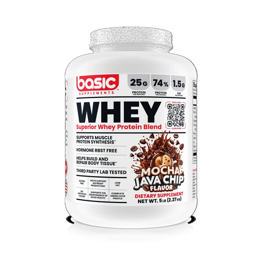 Basic Whey Mocha Java Chip 5Lb