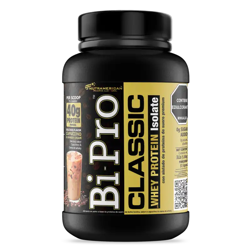 Bi-Pro Classic 3Lb Cappuchino y Crema de Whisky