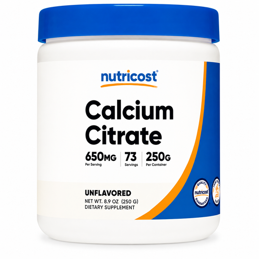 Calcium Citrate Nutricost 250Gr