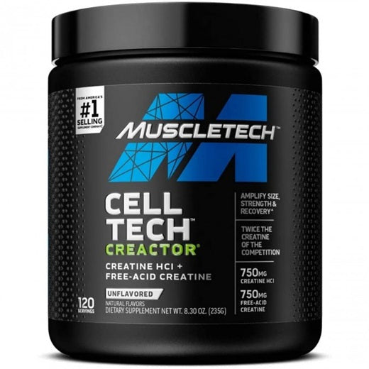 Cell Tech Creactor Unflavored 120 Servicios
