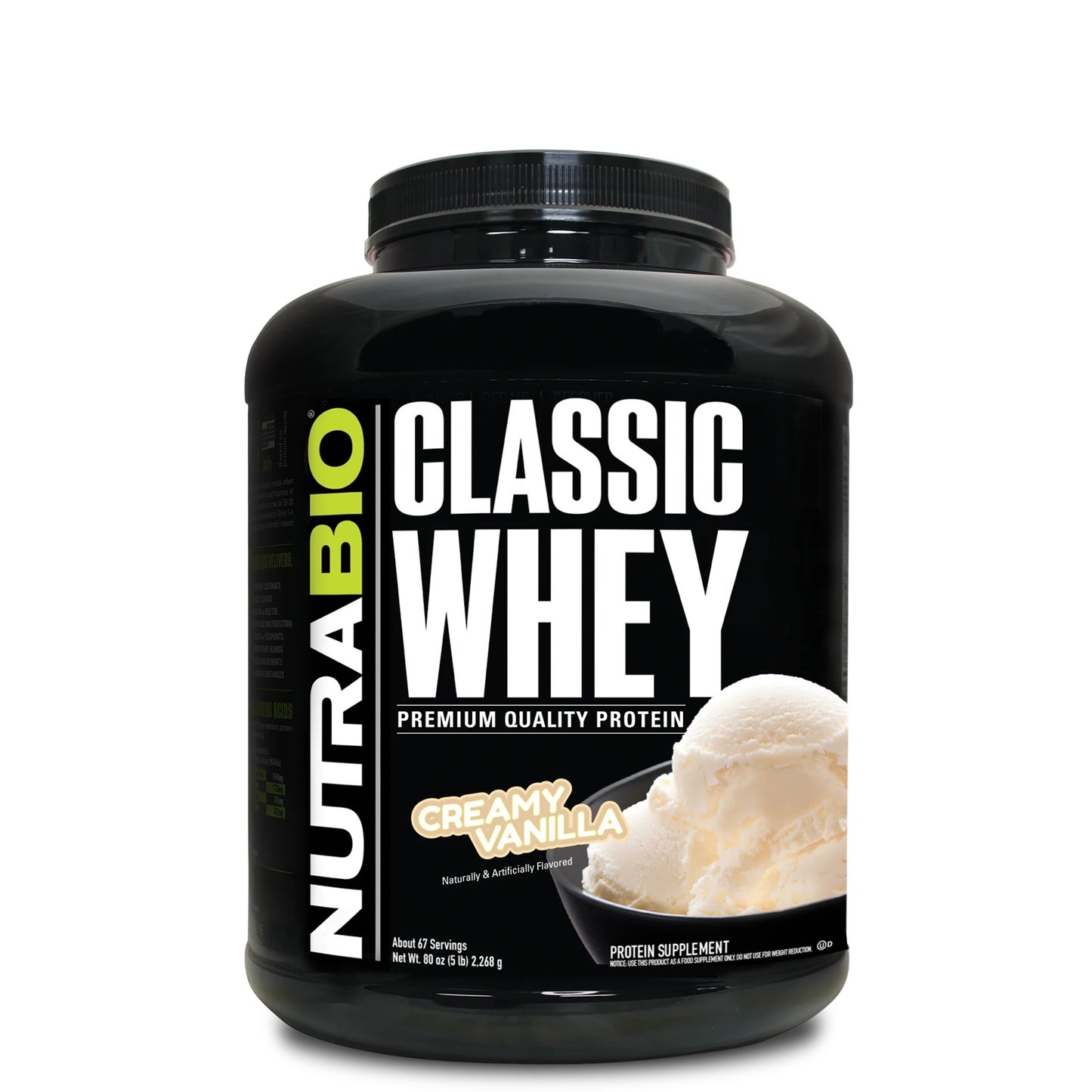Classic Whey Creamy Vainilla 5Lb