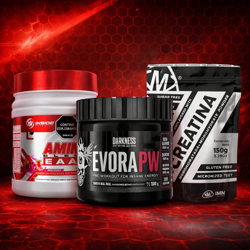 Combo Amino + Creatina + Preentreno
