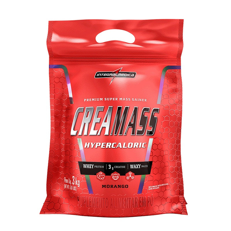 CreaMass HyperCaloric Morango 6Lb
