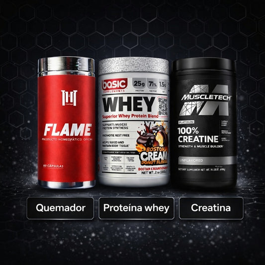 Combo Whey + Quemador + Creatina