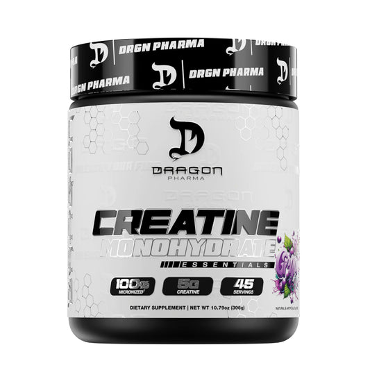 Creatina Monohidrato Essentials Grape 45 Servicios