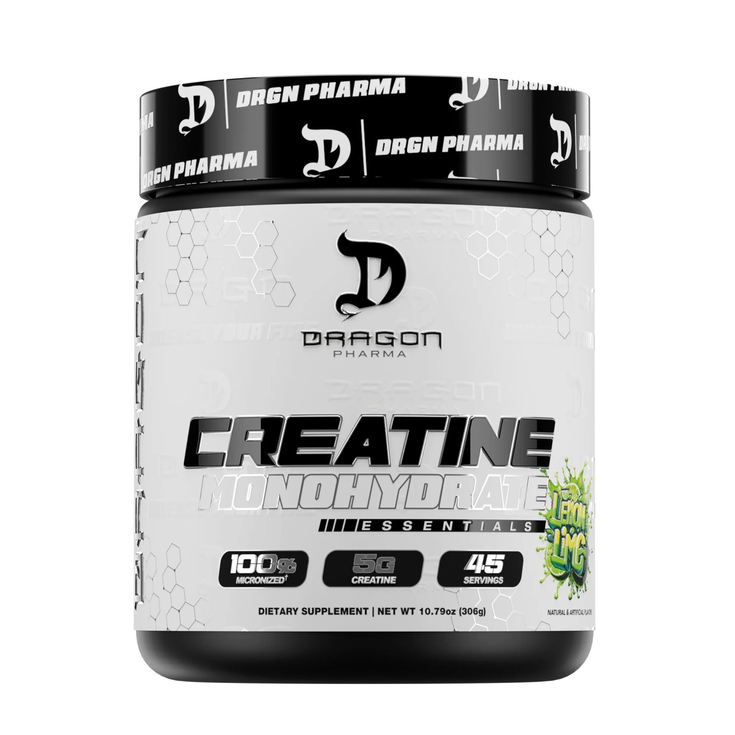 Creatina Monohidrato Essentials Lemon Lime 45 Servicios