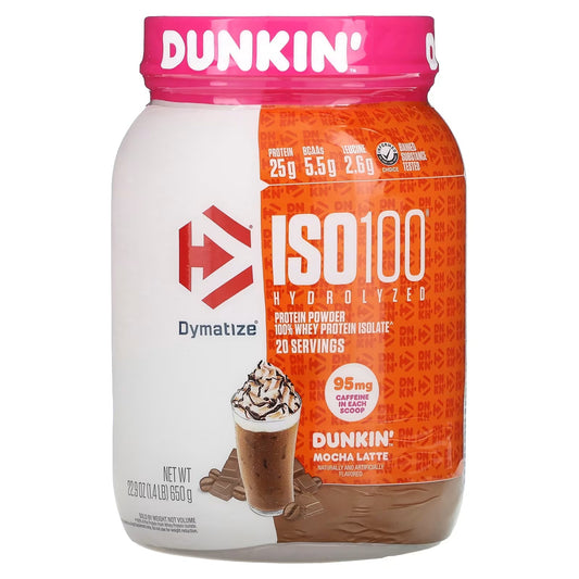 ISO100 1.43Lb Dunkin Mocha Latte