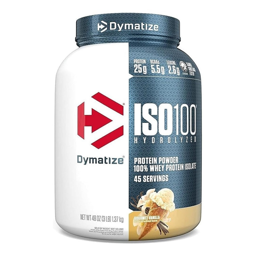 ISO100 3Lb Gourmet Vainilla