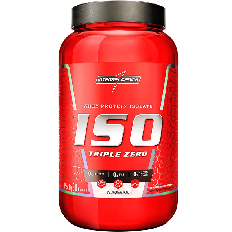 Iso Triple Zero Morango 2Lb