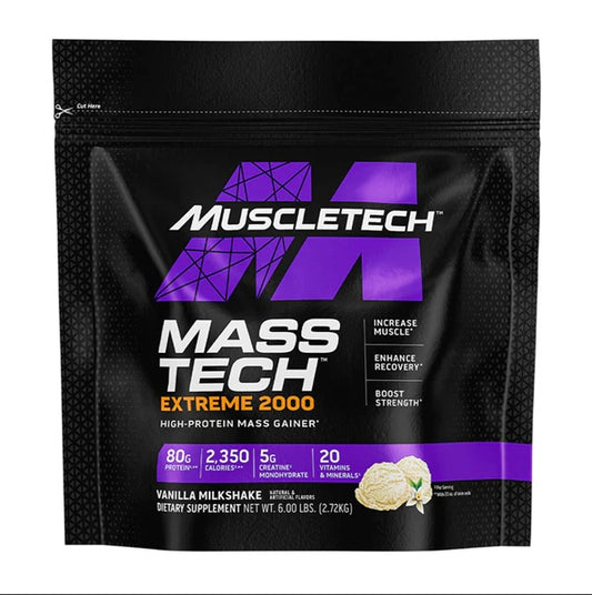 Mass Tech Extreme Vainilla MilkShake 6Lb