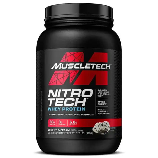 Nitro Tech Whey Protein Cookies 2Lb