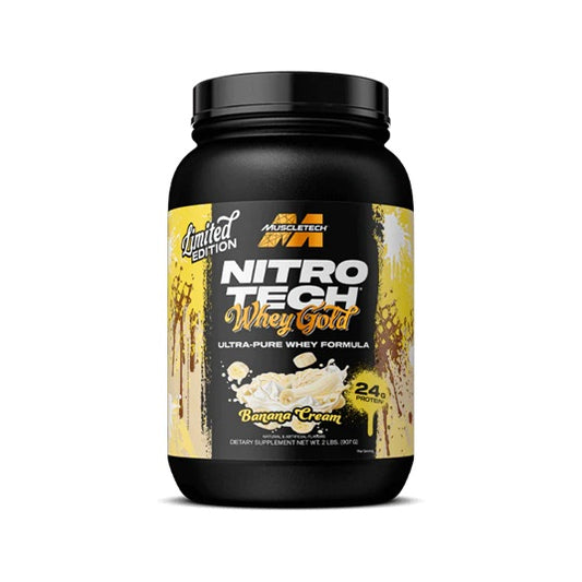 Nitro Tech Whey Gold Banana Cream 2Lb