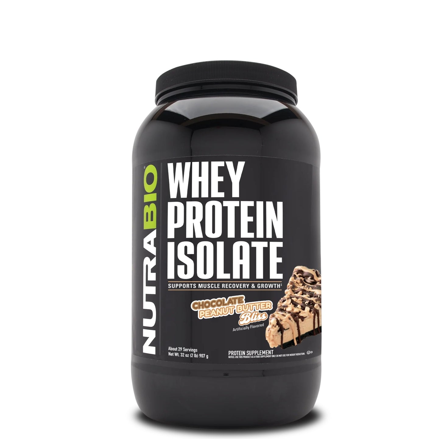Whey Protein Isolate Chocolate Peanut Butter Bliss 2Lb