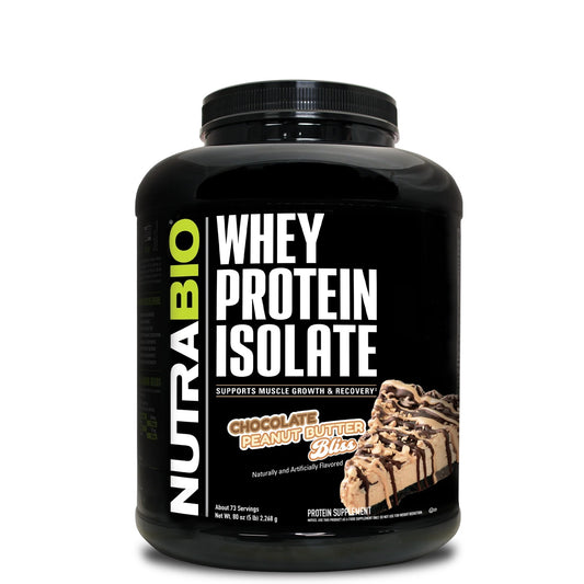 Whey Protein Isolate Chocolate Peanut Butter Bliss 5Lb
