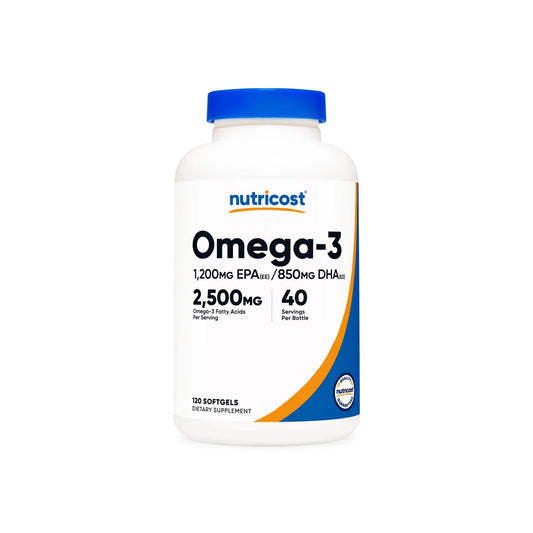 Omega 3 2500mg 120 Softgels