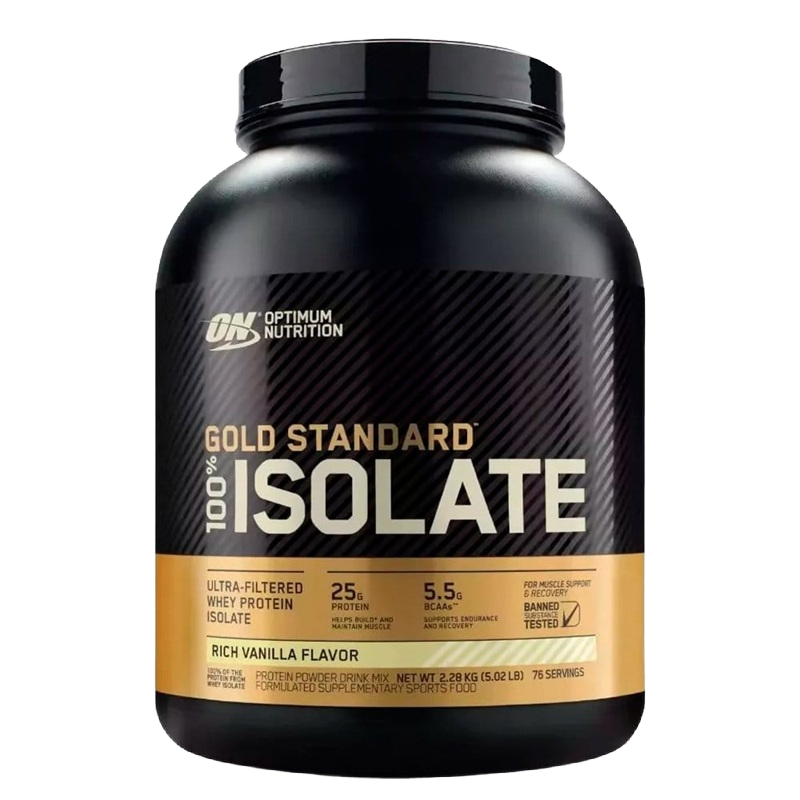 Gold Standard 100% Isolate Vainilla 5Lb