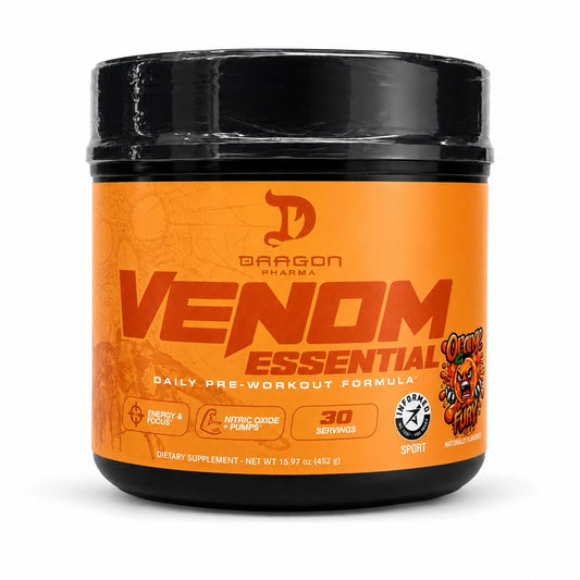 Venom Essential Orange Fury Preworkout
