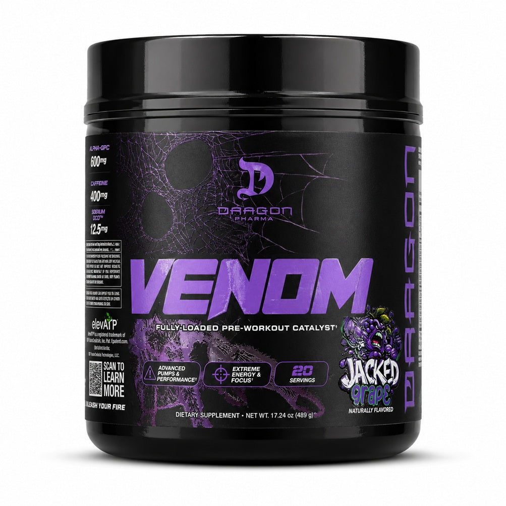 Venom Jacked Grape Preworkout