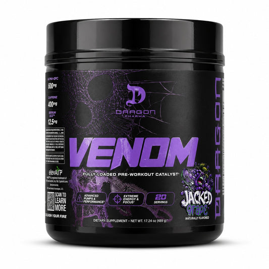 Venom Jacked Grape Preworkout
