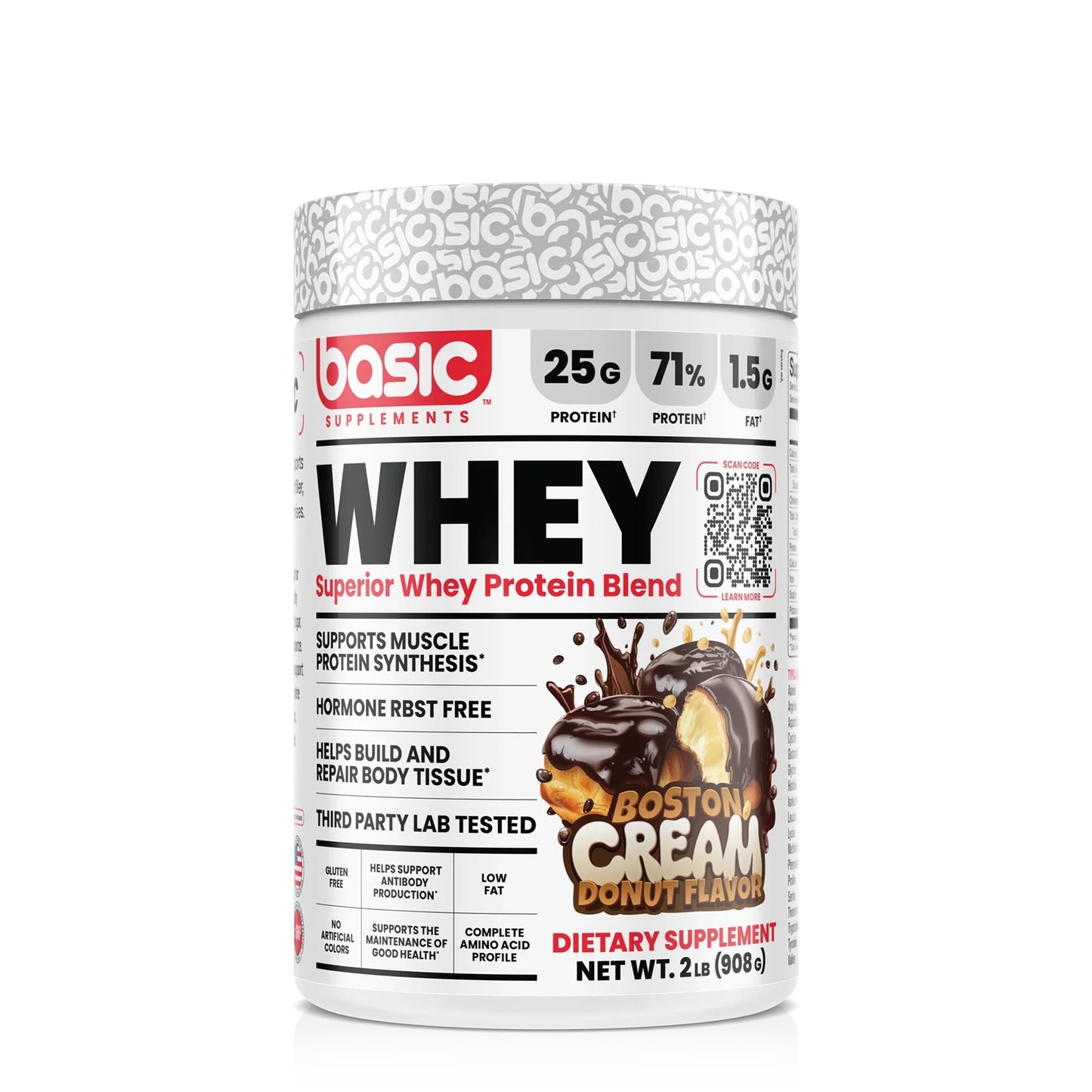 Whey Basic Boston Cream 2Lb