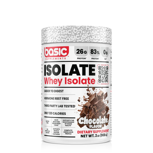 Whey Isolate Basic Chocolate 2Lb