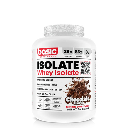 Whey Isolate Basic Chocolate 5Lb