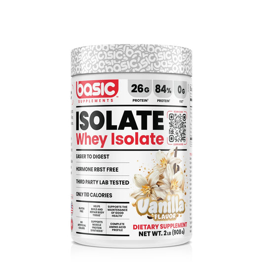 Whey Isolate Basic Vainilla 2Lb