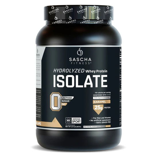 Whey Protein Isolate Hydrolized Caramel 2Lb