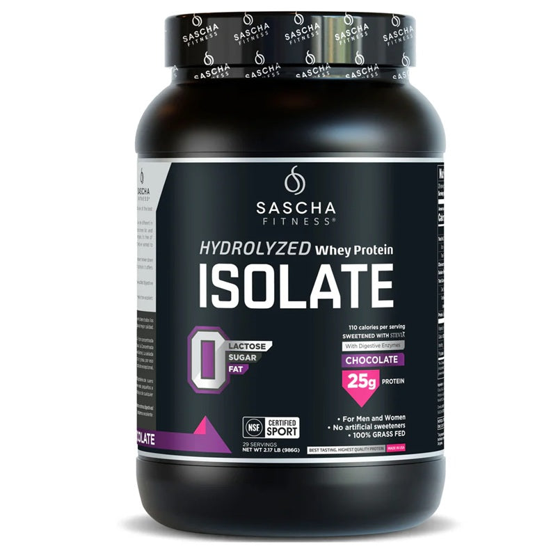 Whey Protein Isolate Hydrolized Chocolate 2Lb