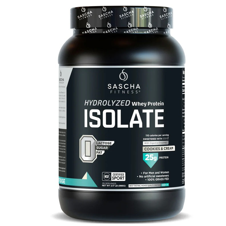 Whey Protein Isolate Hydrolized Cookies & Cream 2Lb