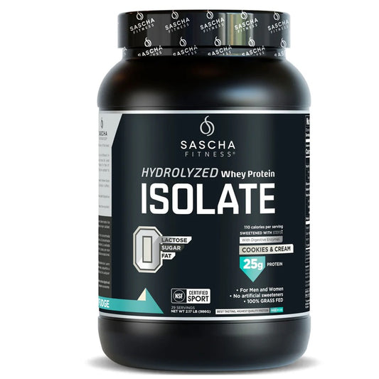Whey Protein Isolate Hydrolized Cookies & Cream 2Lb