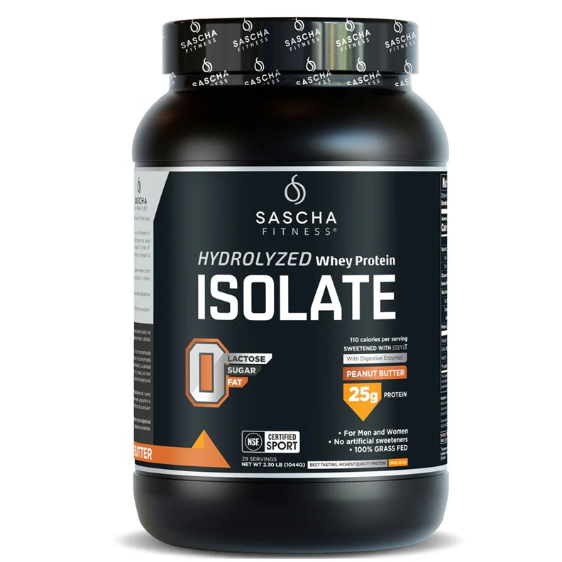 Whey Protein Isolate Hydrolized Peanut Butter 2Lb
