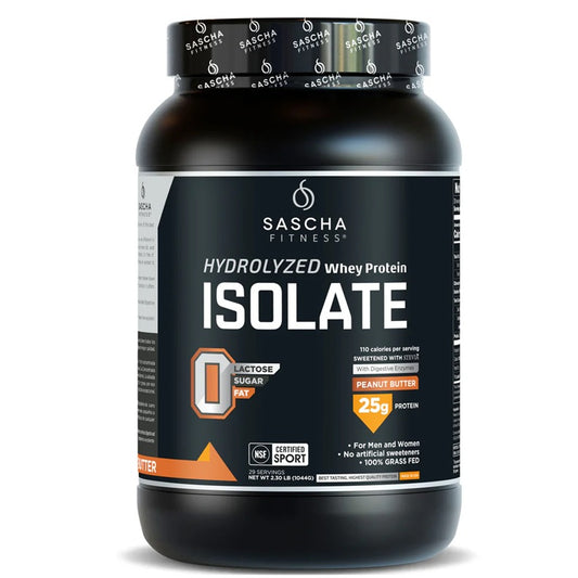 Whey Protein Isolate Hydrolized Peanut Butter 2Lb