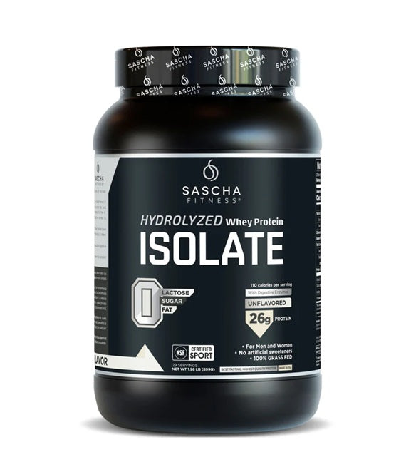 Whey Protein Isolate Hydrolized Unflavored 2Lb