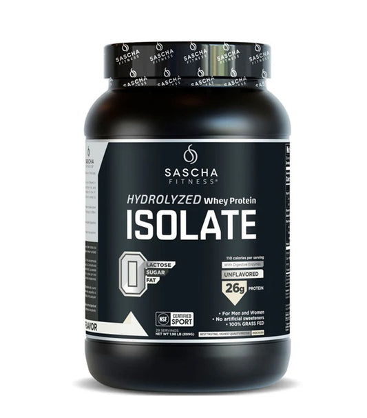 Whey Protein Isolate Hydrolized Unflavored 2Lb