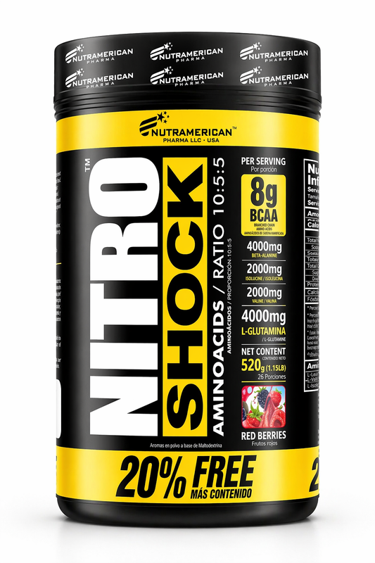 Nitro Shock Aminoacids Ratio 10:5:5